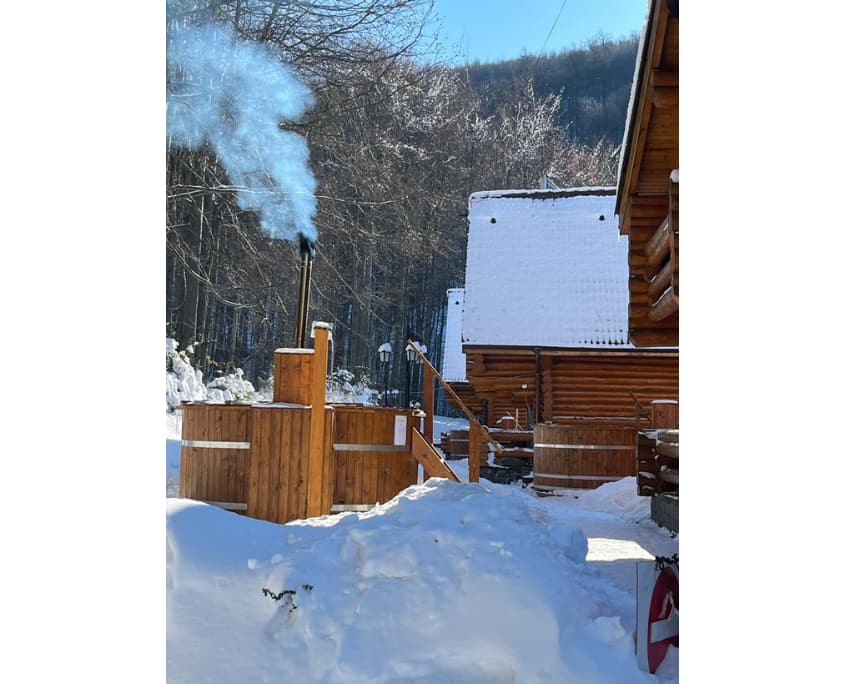 iarna, lemn, ciubar, pensiune